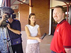 Jason Ford interviewed on WIN-TV