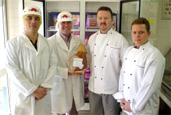 Collin Sands, John Coward, Jason Ford and Clinton Smoothy