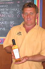 Peter Eaton with Captains Paddock Verjuice